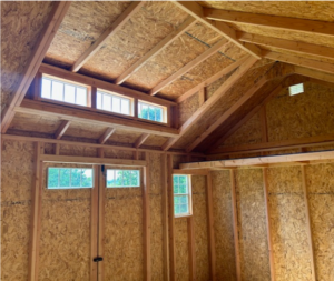 custom backyard shed