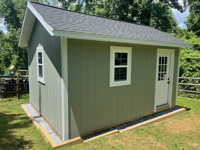 outdoor storage shed