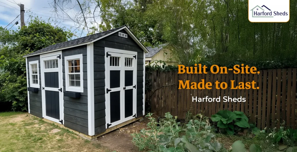 Harford sheds custom outdoor storage sheds